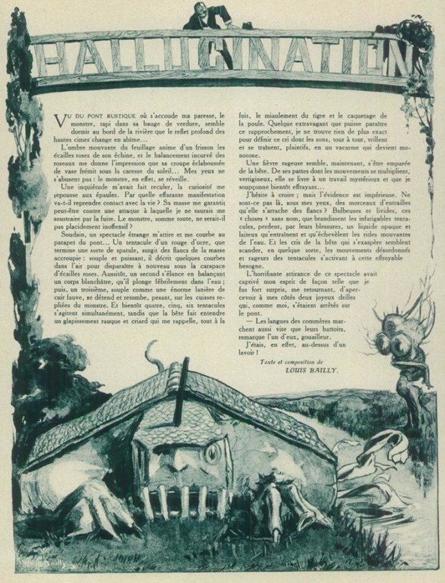 HALLUCINATION LOUIS BAILLY