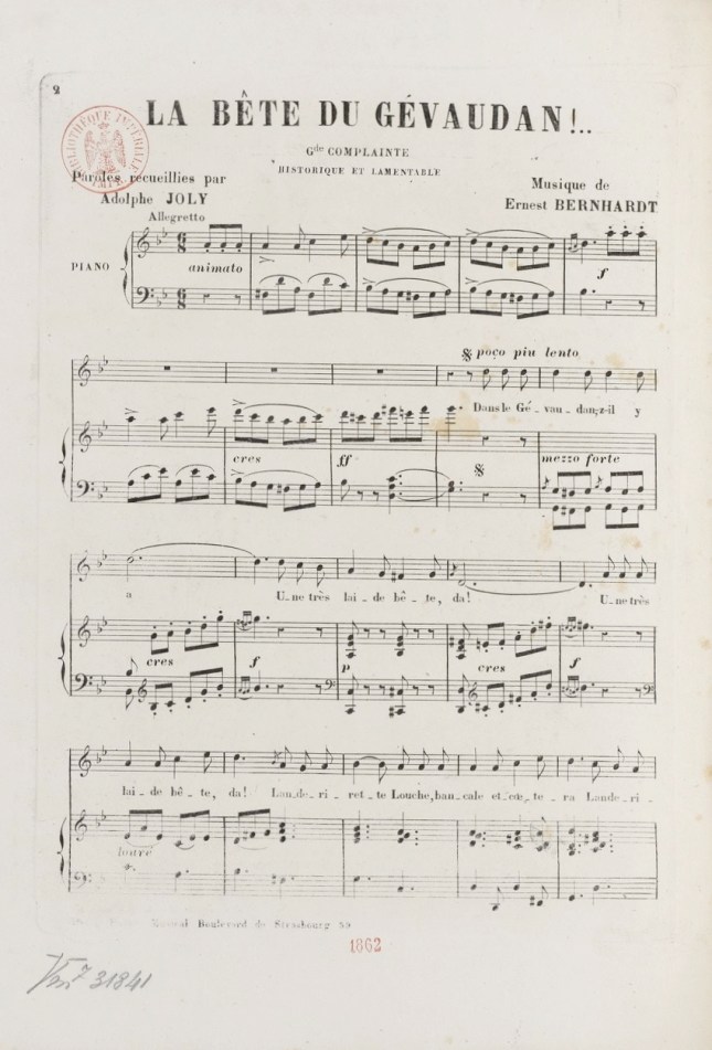 BETE GEVAUDAN COMPLAINTE1