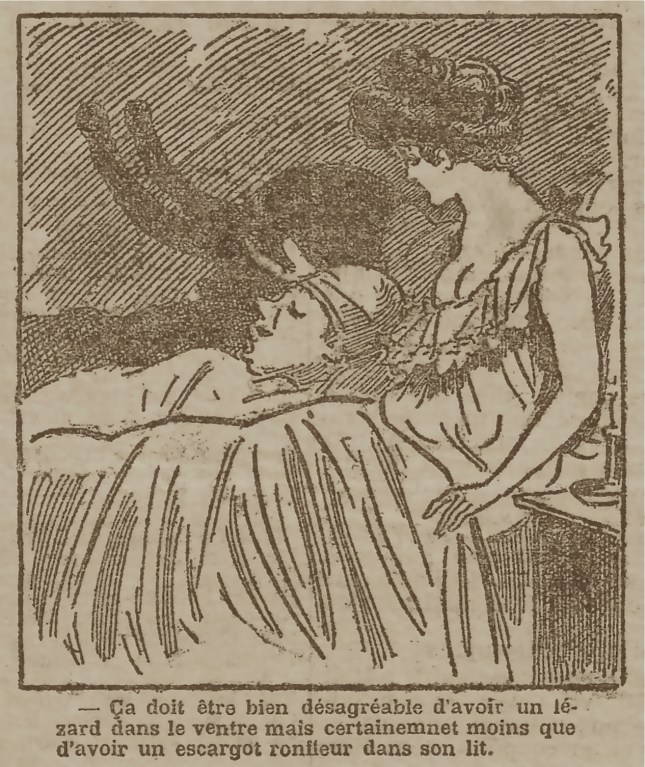 ILLO ESCARGOT RONFLEUR Le Supplément (Lanterne) %22La Revue comique du mois de juillet par Gil Baer 31:7:06 vingt-troisième année, n°2650