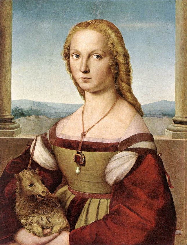 raphael-dame-a-la-licorne